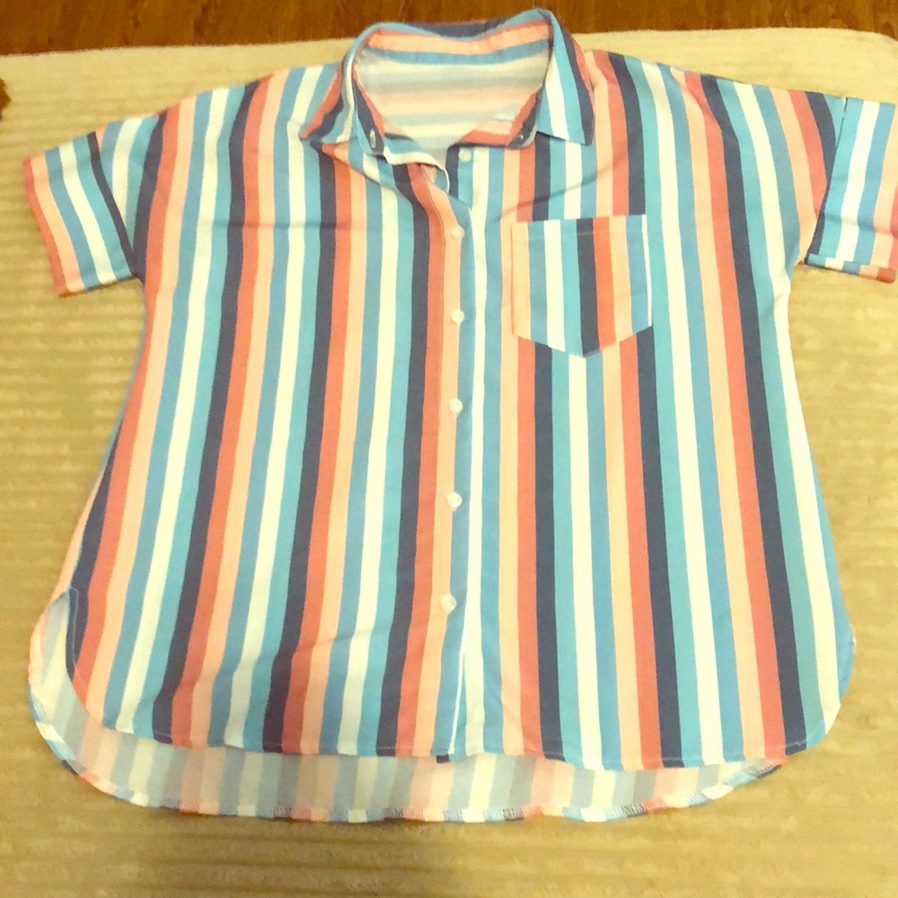 Stripey cool summer shirt 🏖